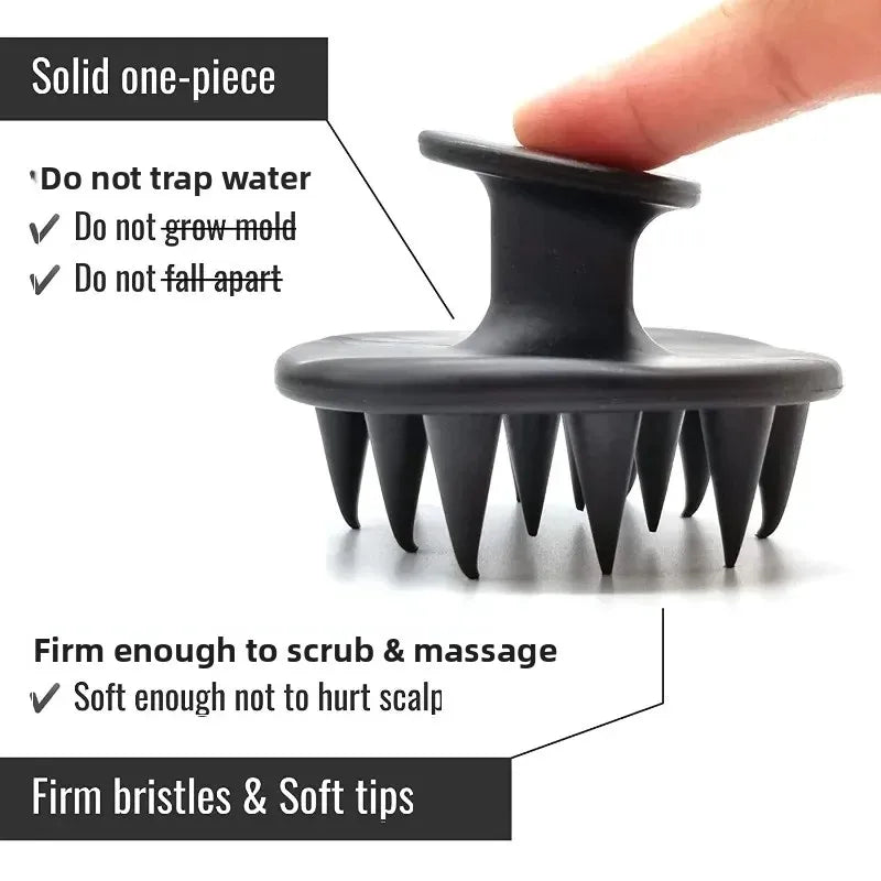 Blossom Beauty Scalp Massager & Shampoo Brush