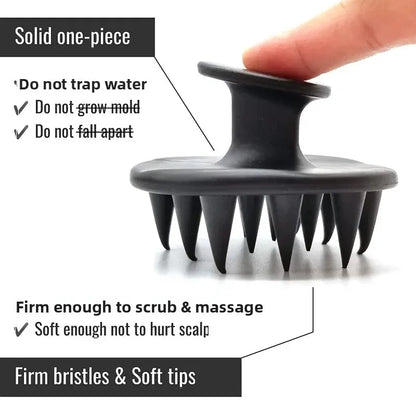 Blossom Beauty Scalp Massager & Shampoo Brush