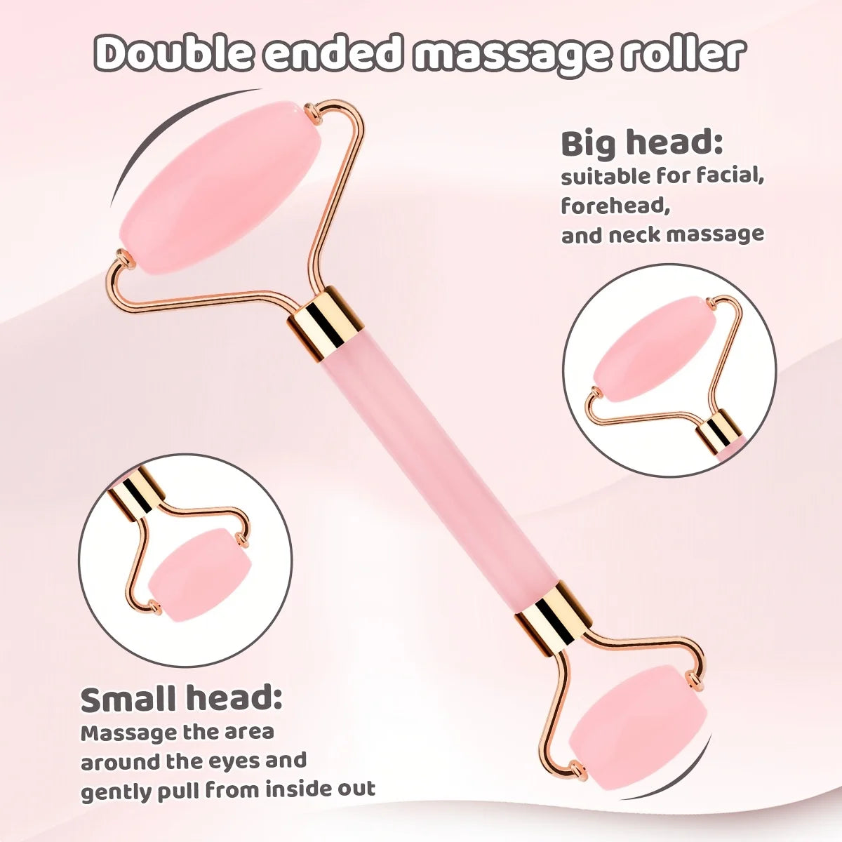 Blossom Beauty Jade Roller & Gua Sha Set